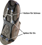 Yeti - Schuhspikes mit Kette für Schnee | Ottinger